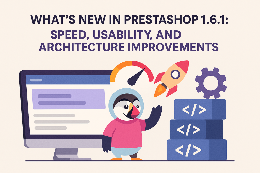 What’s New in PrestaShop 1.6.1: Sebesség, Használhatóság és Architektúra Fejlesztések