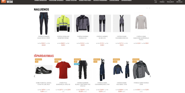 Litván munkaruházat, egyedi készítésű és digitálisan szállított az egészségügyi, ipari és biztonsági szektorok számára